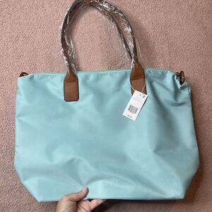 Mia And Tess Bag Brand New Tote And Shoulder Bag Turquoise  FALL Transition